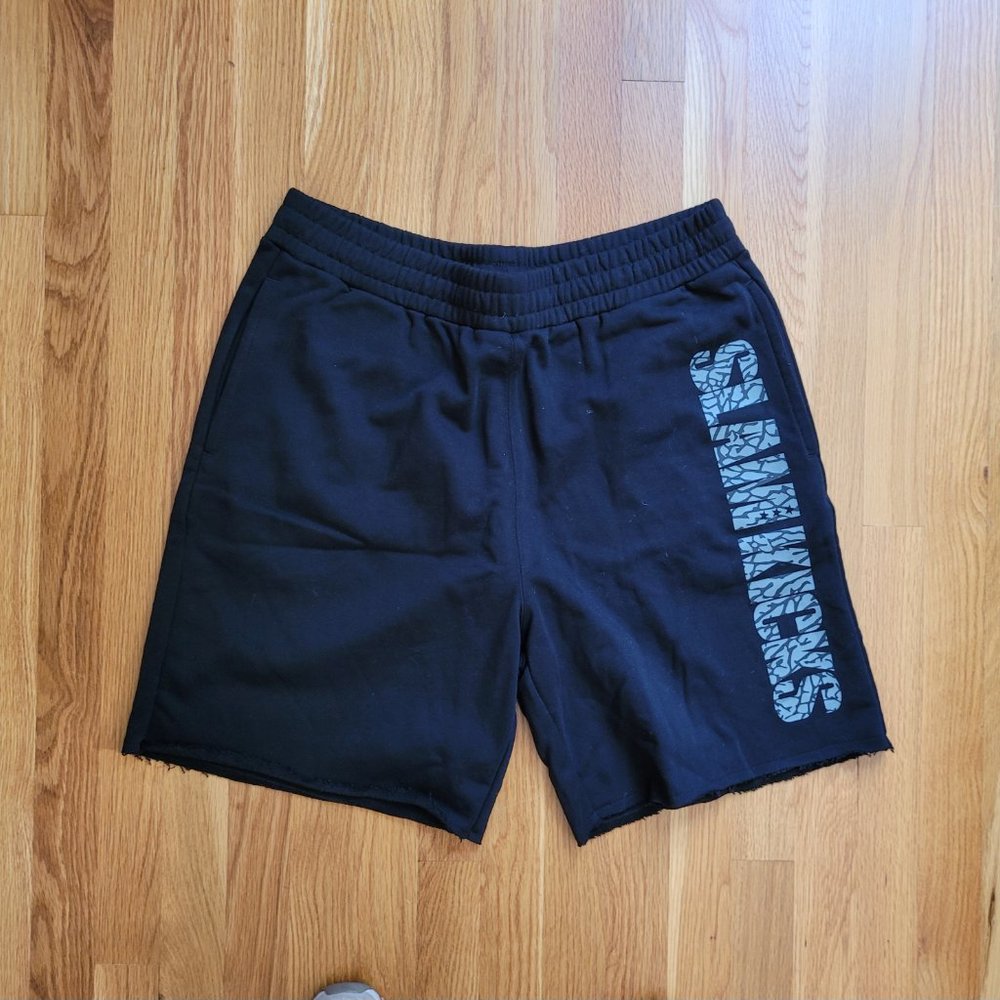 Mens SLAM Black Basketball Shorts Size L , NEW